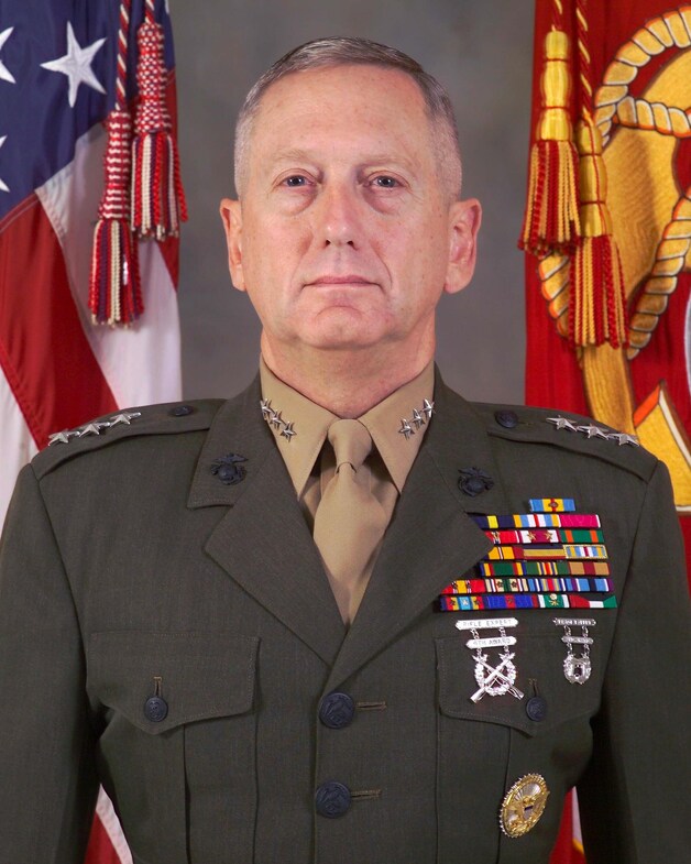 De gepensioneerde generaal James Mattis had ook vandaag een gesprek met Trump.