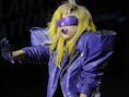 Lady Gaga op Lollapalooza 2010.