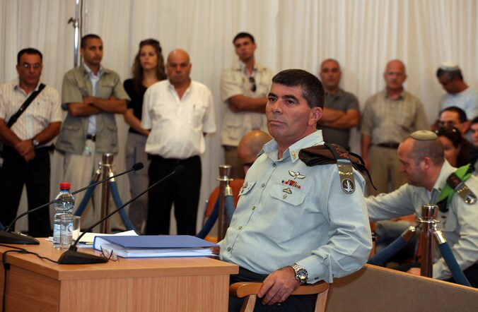 De Israëlische generaal Gabi Ashkenazi.