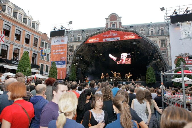 Archieffoto van Marktrock 2010.