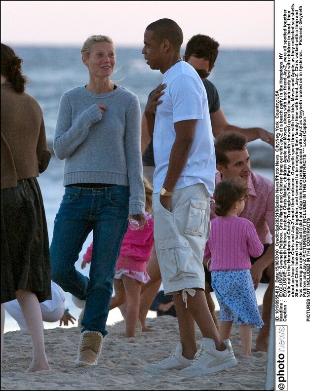 Gwyneth Paltrow met Jay-Z.