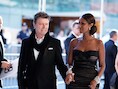 David Bowie met vrouw Iman.