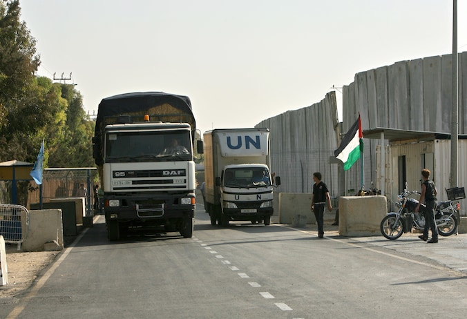 De grensovergang Kerem Shalom
