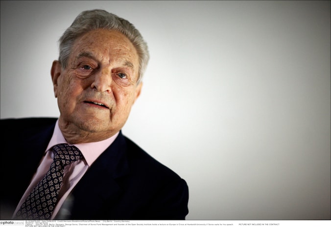 De Amerikaanse miljardair George Soros.