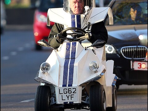 Archiefbeeld: Een passage van Top Gear gaat niet onopvallend voorbij.