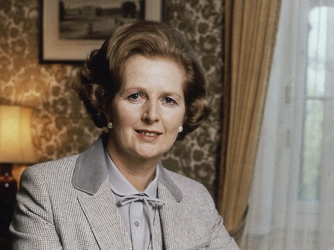 Margaret Thatcher (1925-2013) was premier van het Verenigd Koninkrijk van 1979 tot 1991.