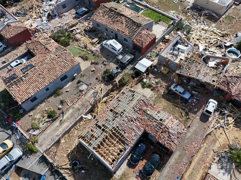 Amerikaanse taferelen in Frankrijk: mogelijk honderd woningen onbewoonbaar na tornado in Zuid-Frans dorpje