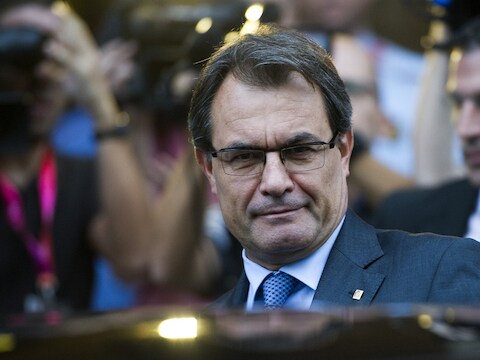 De Catalaanse regeringsleider Artur Mas.