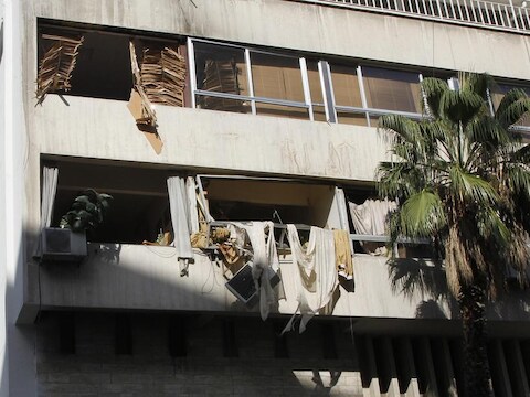 In Damascus ontplofte vandaag ook een bom.