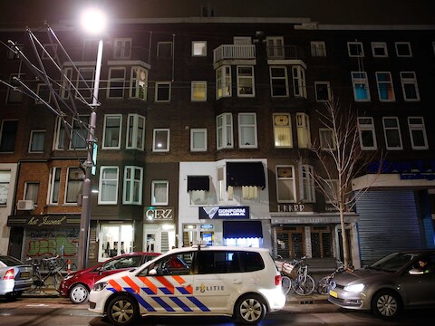 Een Nederlandse antiterreuractie in Rotterdam eerder deze week.