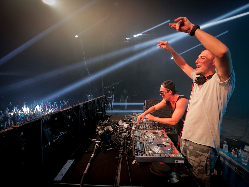 Dimitri Vegas &amp; Like Mike, hier in Werchter, zijn ook van de partij op de Laudry Day.