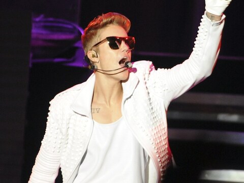 Het tieneridool Justin Bieber.