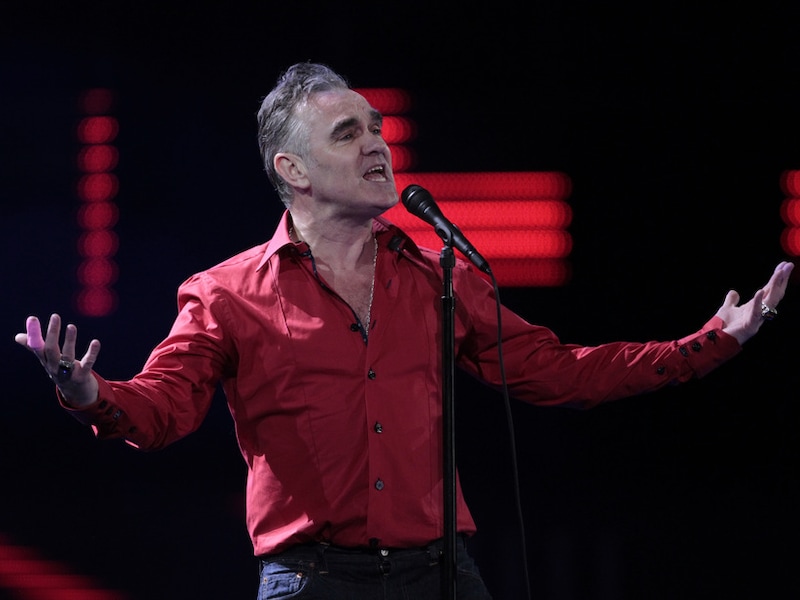 Een show delen met 'seriemooordenaars': niks voor deze Morrissey.