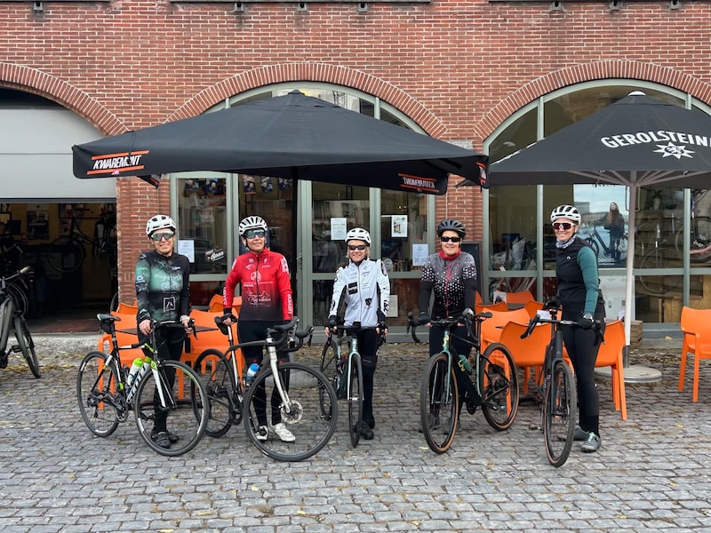 Social Ride fietscafé Gerry