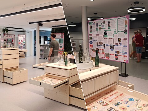 De expo Santé in  Passage 18 in Denderleeuw.
