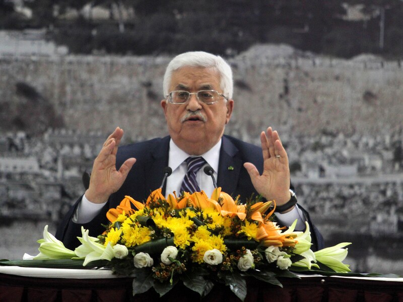De Palestijnse president Mahmoud Abbas.