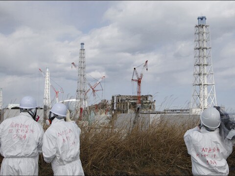 De Tepco-site van Fukushima.