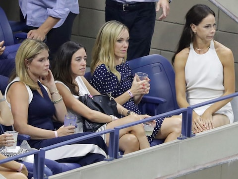 Barbara Bush, vorige maand op de Open Amerikaanse Tenniskampioenschappen in New York.