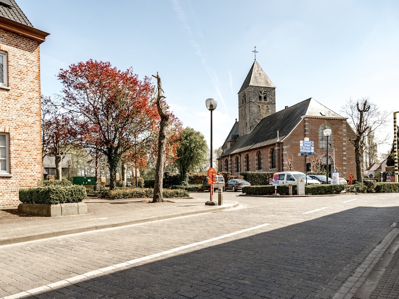 Het pittoreske Elsegemplein in Wortegem-Petegem.