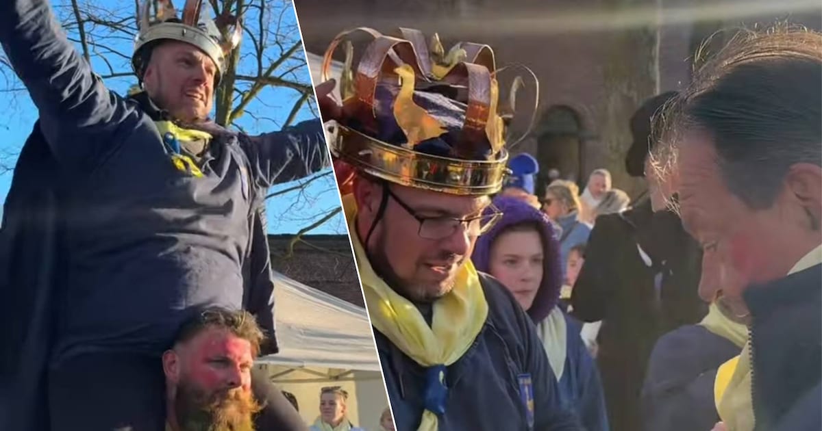 Ronny Marynissen kroont zich opnieuw tot koning gansrijden in Lillo ...