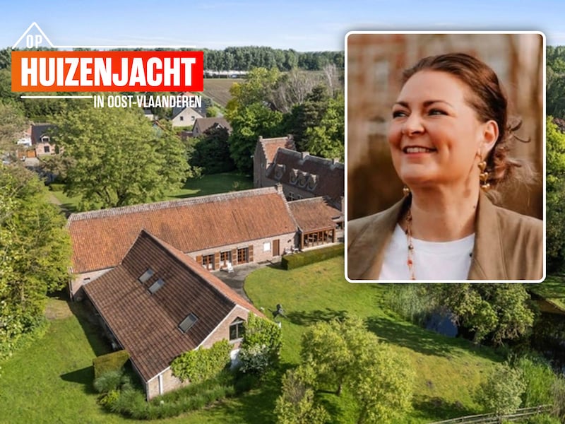 Dit landgoed staat momenteel te koop. Inzet: vastgoedmakelaar Sophie Snoeck leidt ons in Lokeren rond.