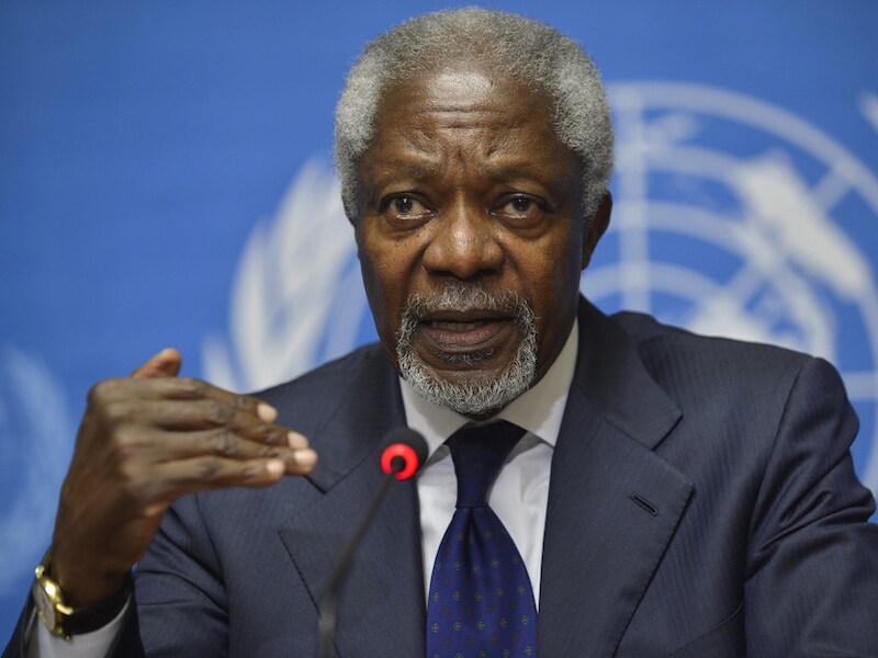 Kofi Annan.