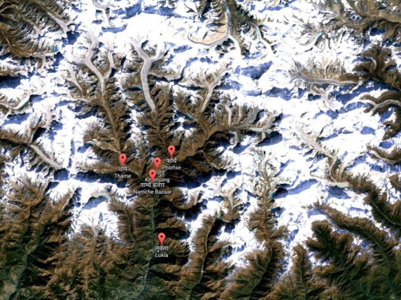 De Khumburegio in Nepal.