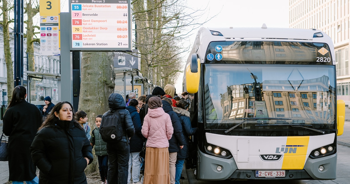 Dit zijn de drukste (en leegste) buslijnen in Putte