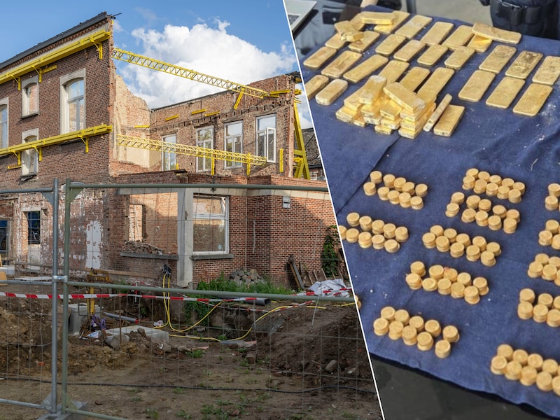 Onderzoek naar goudschat van 9 miljoen euro in Dendermonde overgeheveld naar federale politie