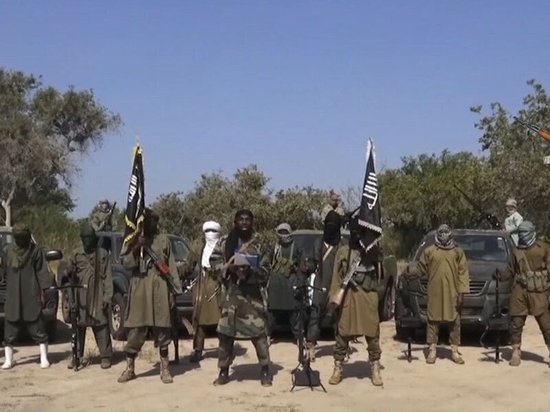 Leden van de extremistische groep Boko Haram.