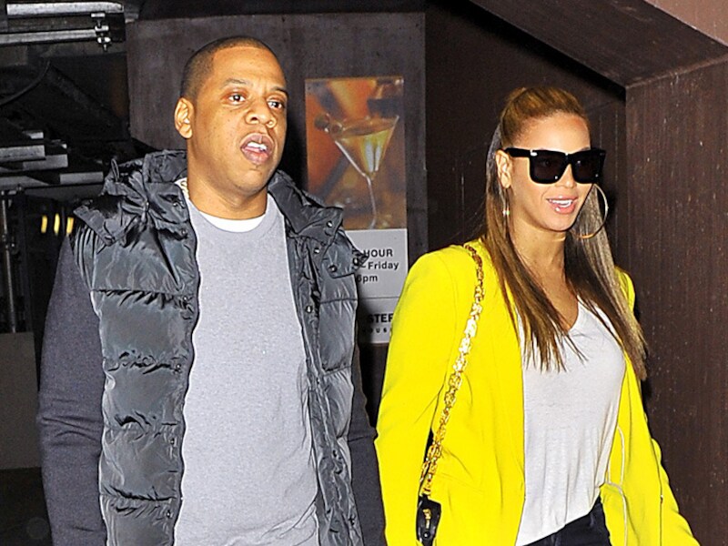 Rapper Jay-Z met vrouwlief Beyoncé