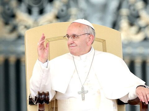 Paus Franciscus.