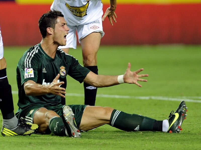 De frustraties laaiden hoog op bij Ronaldo en co.