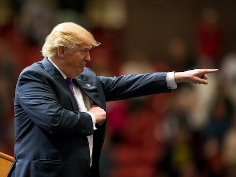 Presidentskandidaat Donald Trump.
