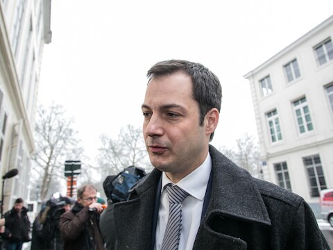 Alexander De Croo (Open Vld), minister van Pensioenen.