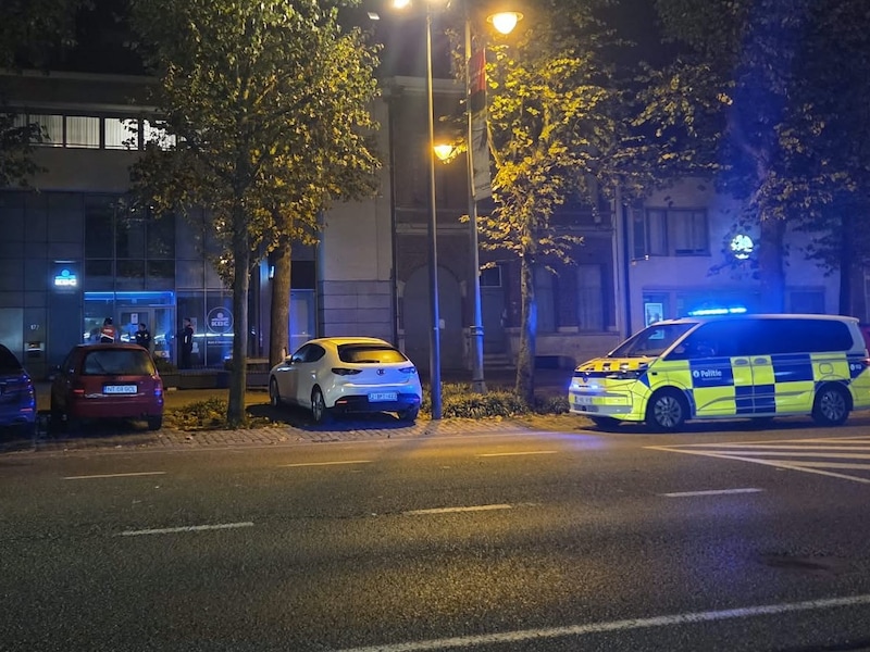 De politie kwam ter plaatse nadat een alarm was afgegaan.