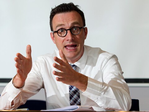 Onderwijsminister Pascal Smet (sp.a).