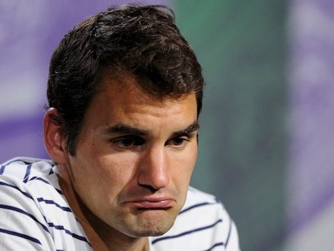 Roger Federer maakt niet langer deel uit van de top vier.