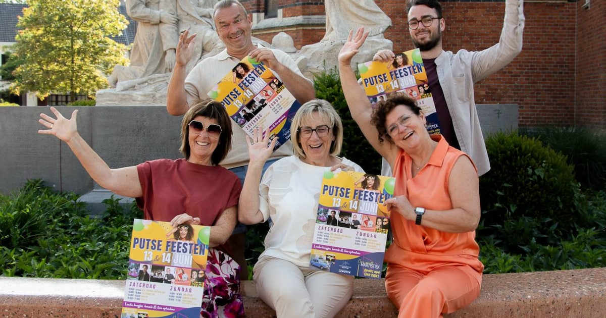 Samson & Marie, Maksim en Sam Gooris op affiche van Putse Feesten in juni