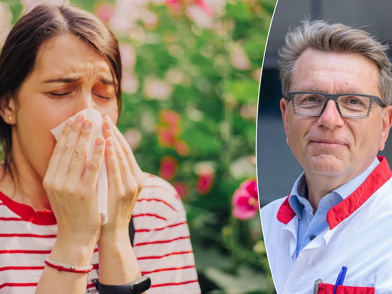 Professor Didier Ebo, diensthoofd immunologie en allergologie van het UZA, legt uit welke middeltjes (niet) helpen als je een pollenallergie hebt.