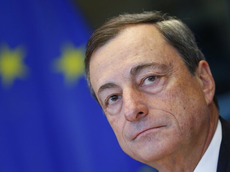 ECB-president Mario Draghi.