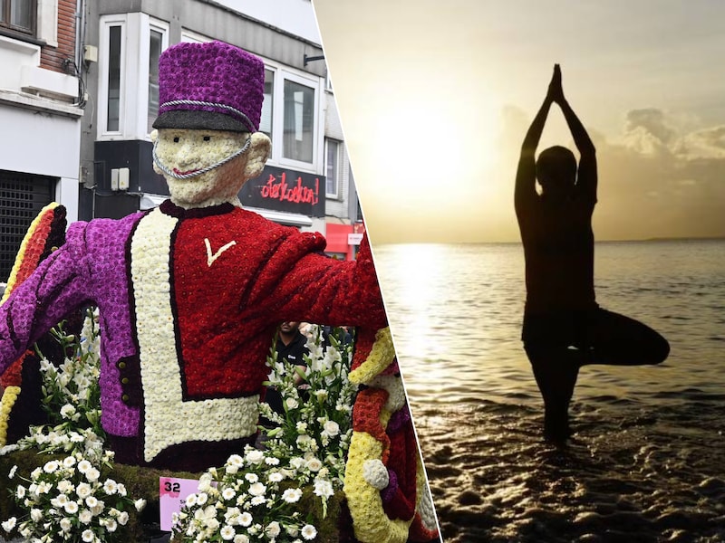 Wat te doen in Brugge en aan de kust dit weekend? Van fleurige bloemencorso in Blankenberge tot yoga op het strand in Oostende