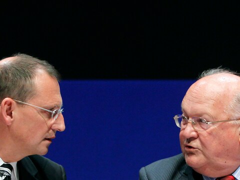 Pierre Mariani en Jean-Luc Dehaene.