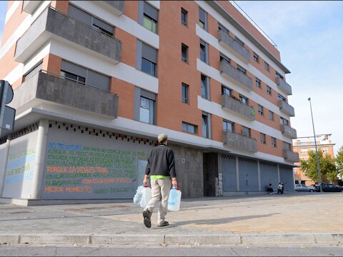 De leegstand in Spanje neemt hand over hand toe.