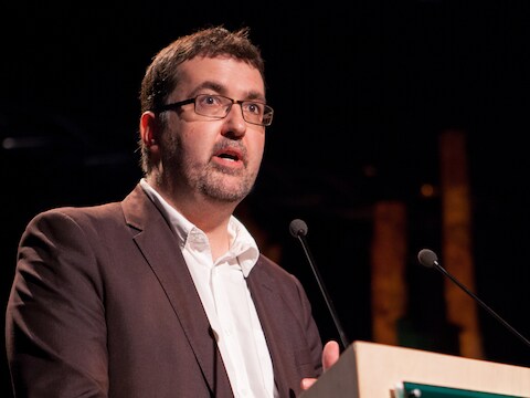 Groen-voorzitter Wouter Van Besien.