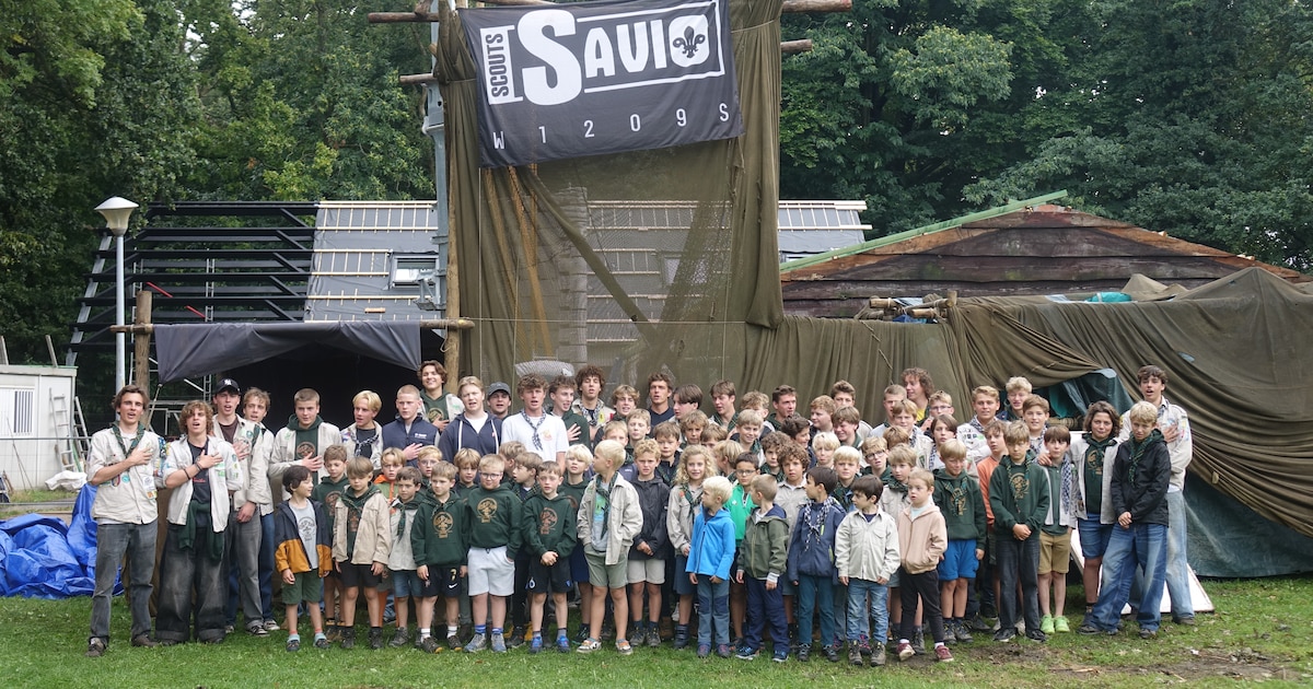 Scouts Savio starten werkjaar (maar zitten volop in de verbouwingen)