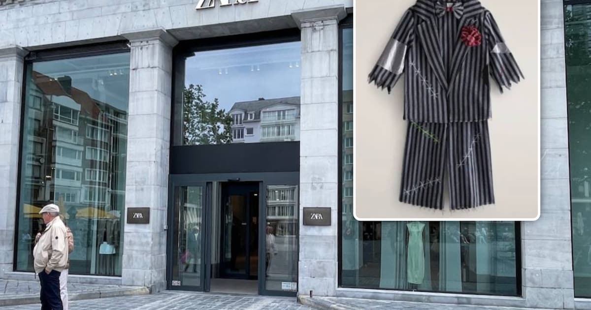Zara haalt halloweenkostuum uit de rekken dat aan concentratiekampen ...