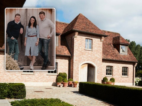 B&B Sett in Horebeke, Inzet: zaakvoerders Matthijs, Nathalie en Thomas.