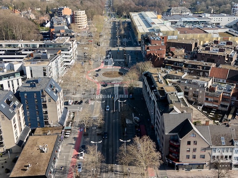 Algemeen luchtbeeld Genk Centrum
