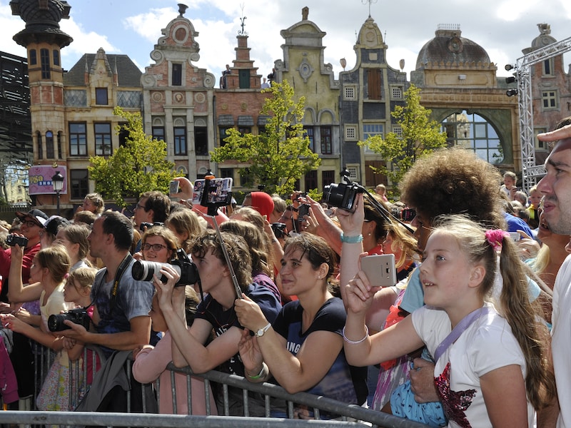 Het feest voor twintig jaar Studio 100 was een succes in Plopsaland De Panne.